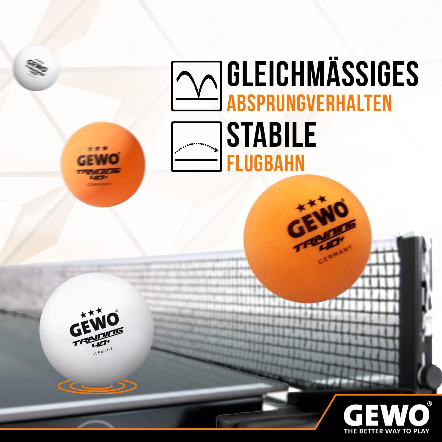 Gewo ** Training Club 40 - Tafeltennis Webshop
