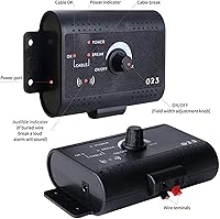 Vista 2 de Cerca eléctrica para mascotas, sistema de contención eléctrica para mascotas, seguro y eficaz pitido y cerca de choque, receptor de collar