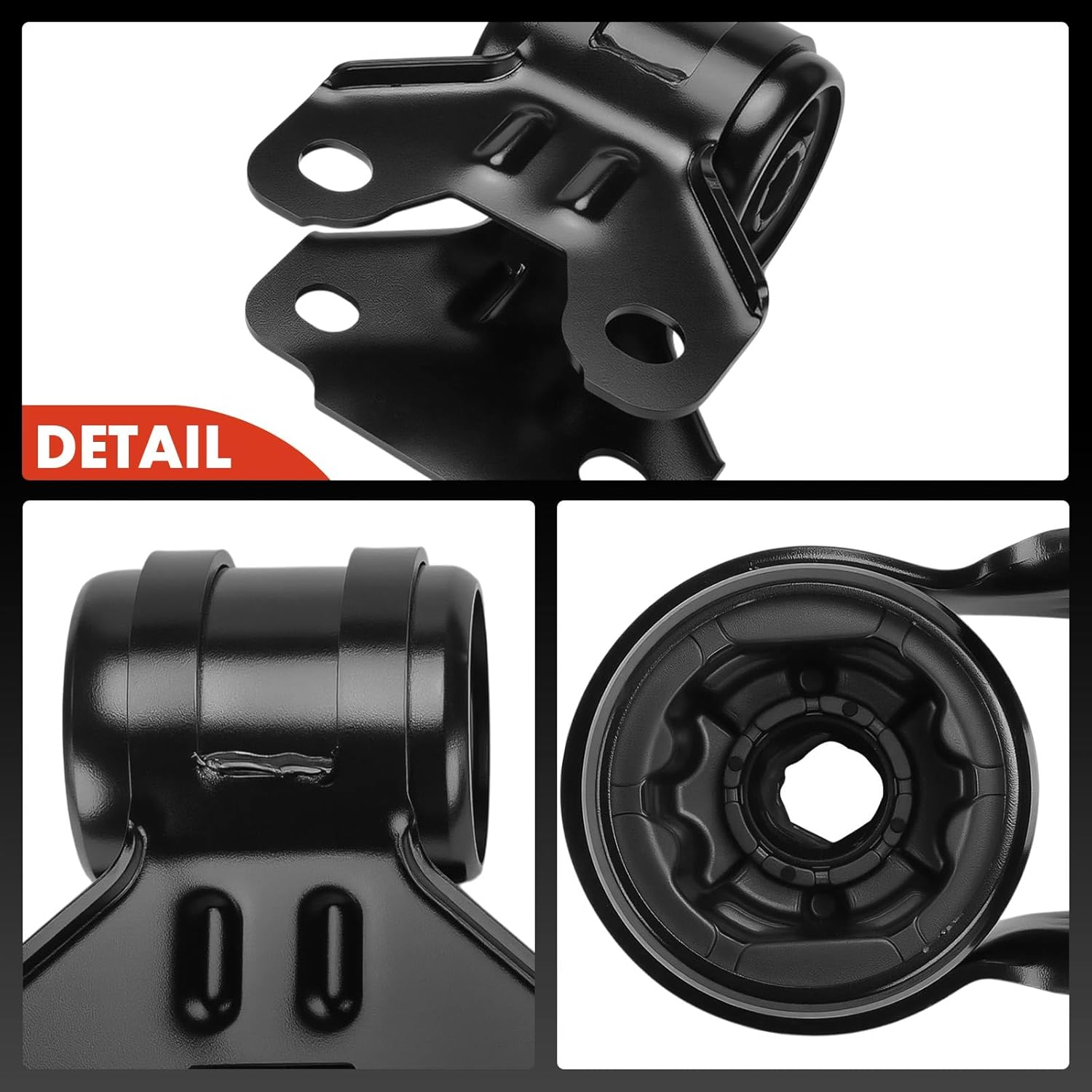 A-Premium 2 x Front Rearward Lower Control Arm Bushing Kit, Compatible with Ford Focus 2012-2018