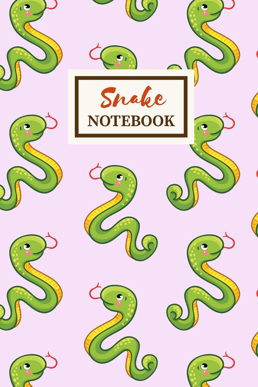 Snake Notebook: Cute Journal Gift: Medium Ruled