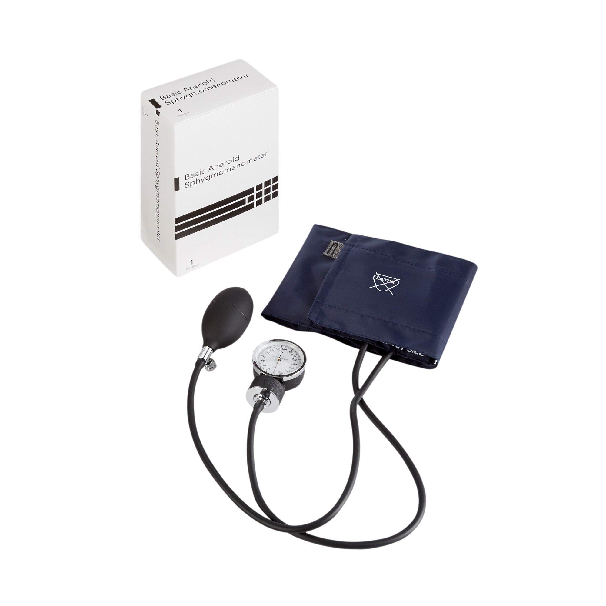 McKesson McKesson 01-776MCE Standard Pocket Style Hand Held Aneroid Sphygmomanometer, Adult Cuff Size, Navy Blue-image-49