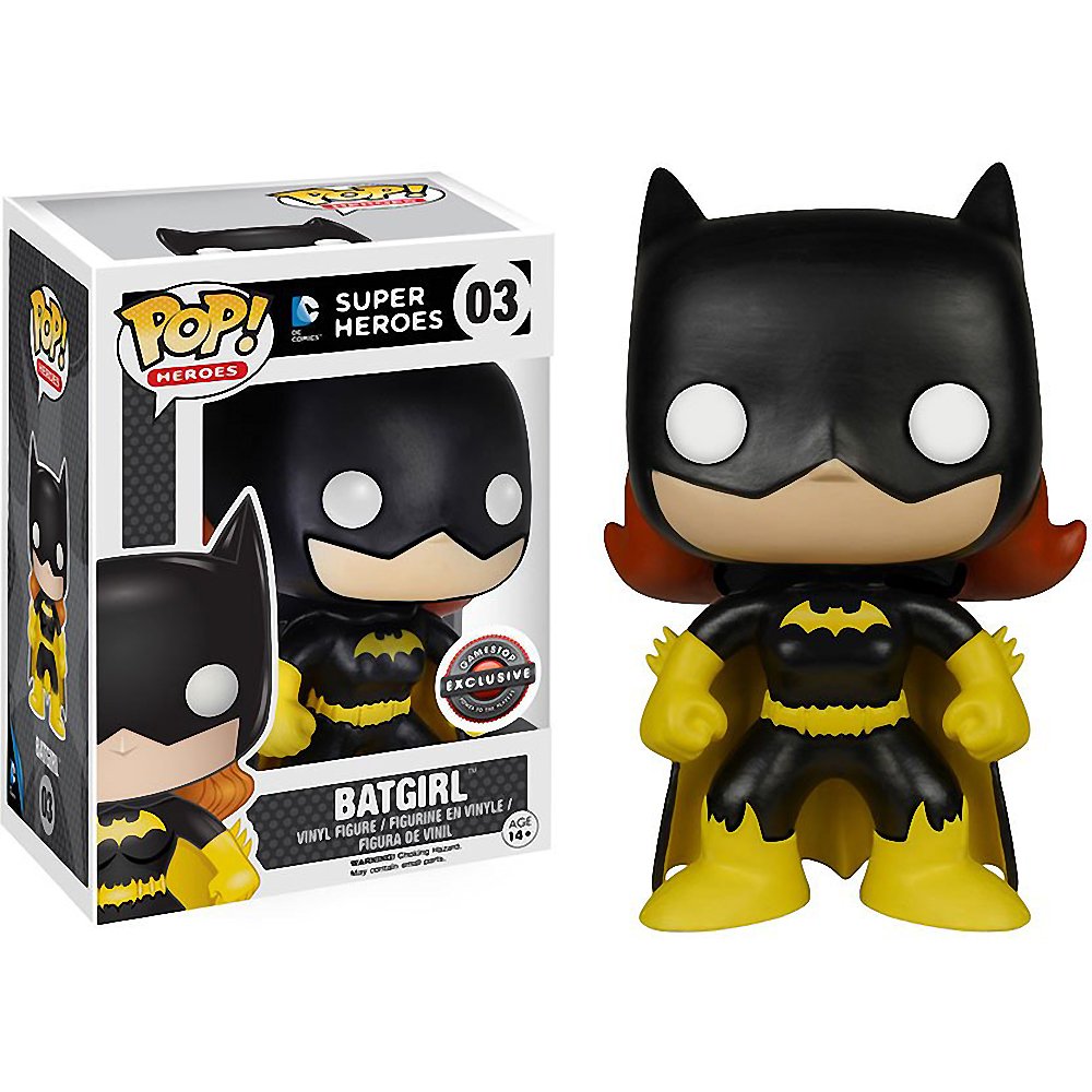 F Funko Pop Batgirl #03 Exclusiva Gamestop con Protector Blando