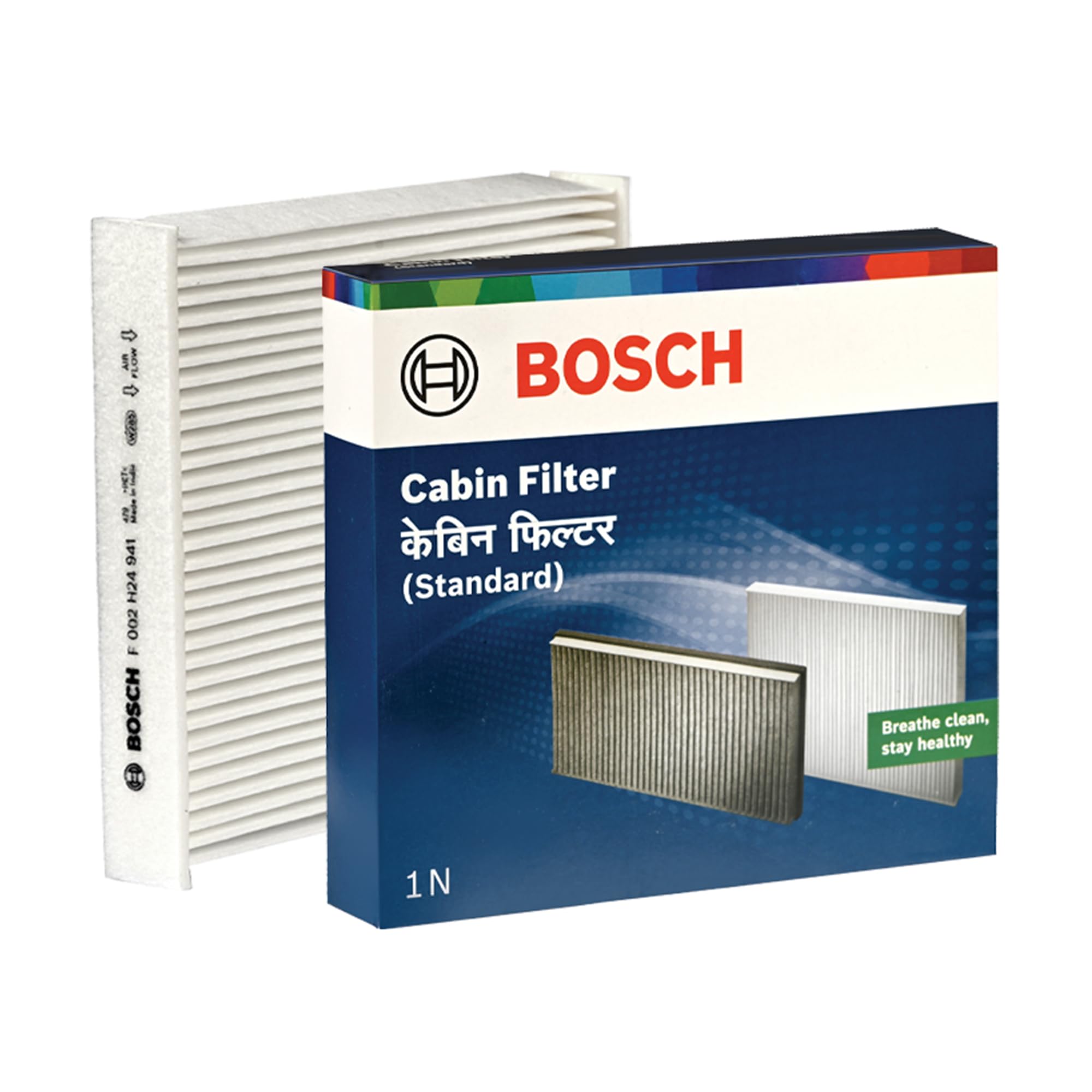 Bosch Cabin/AC Filter compatible with Maruti Celerio 1.0, Celerio X 1.0 2WD | Pollen & Dust Filtration | Enhanced Driving Comfort-image-47