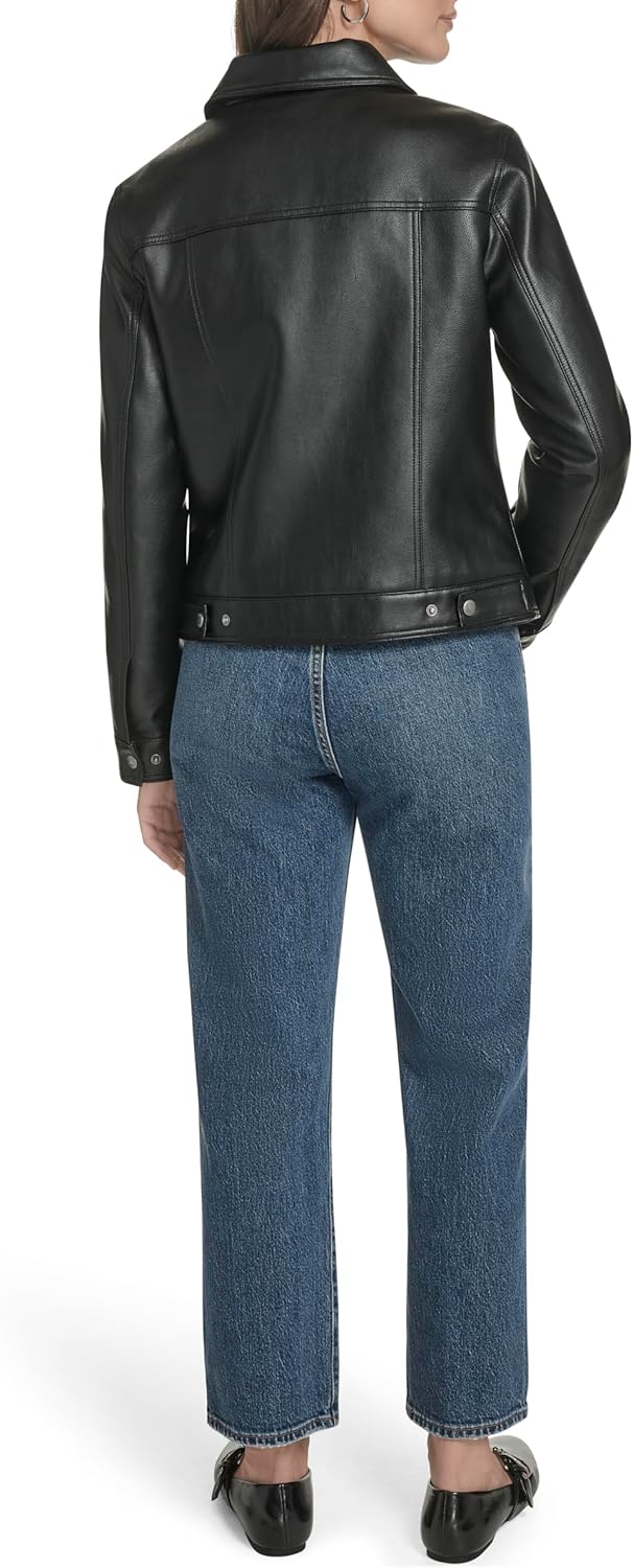 Levi's Women's Classic Sherpa Lined Trucker Jacket (Standard & Plus Sizes) - Image 4