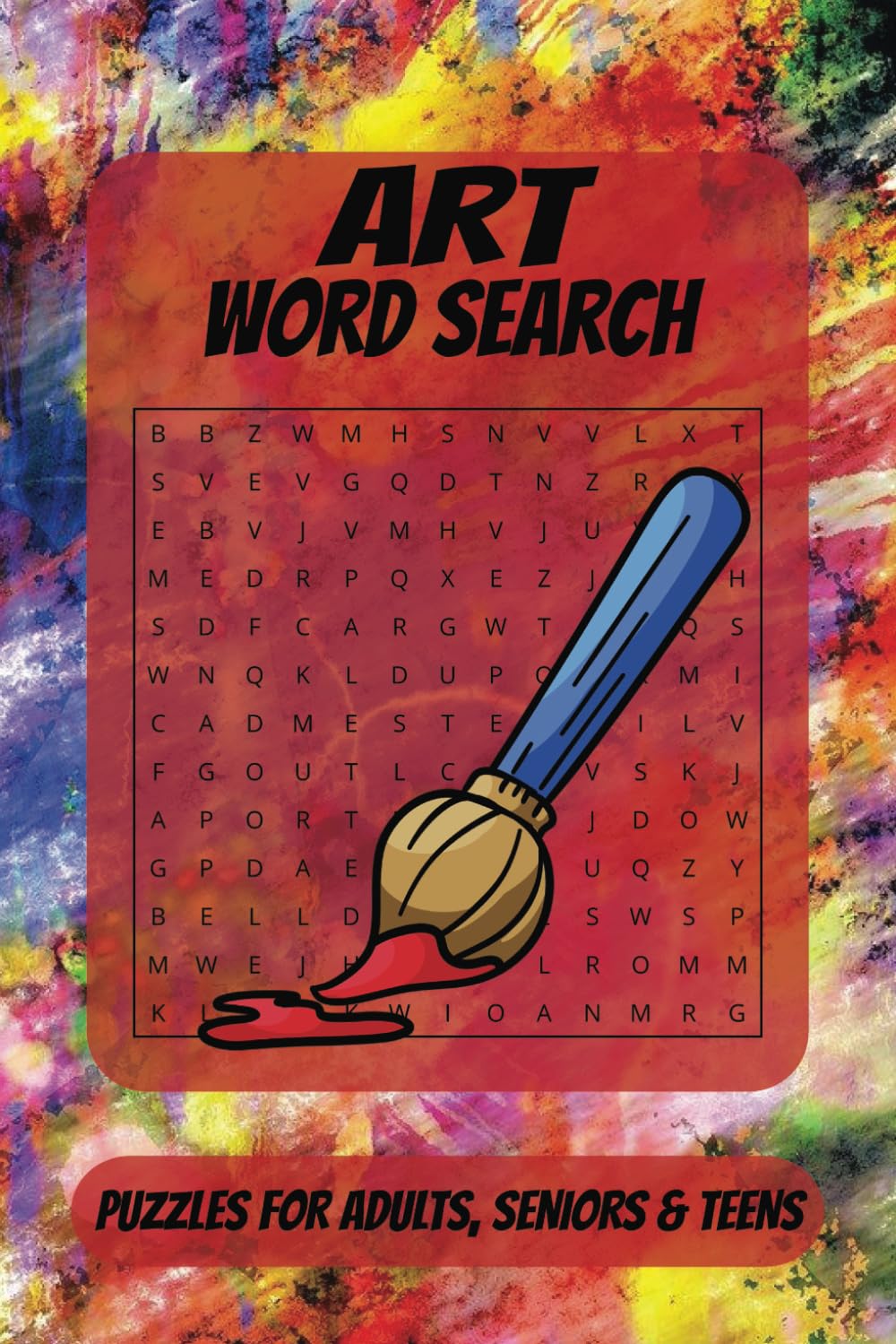 Art Word Search Book: Art Themed Word Search Puzzles for Adults and Teens