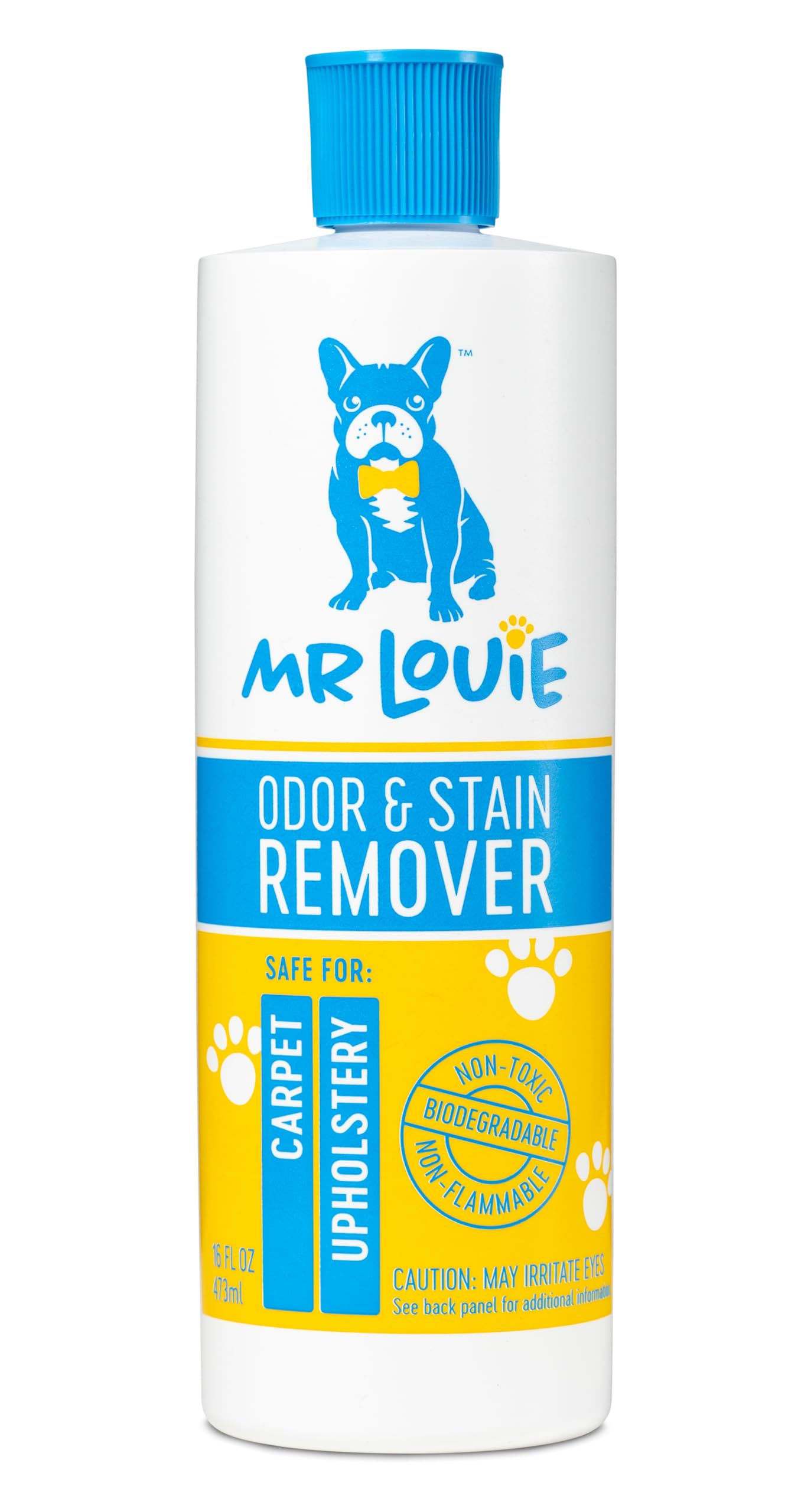 MR LOUIE ODOR & STAIN REMOVER - Safe For Use Around Kids and Pets. Incredibly tough on odors and stains from Blood, to Cat/Dog Urine, Feces, Vomit, to