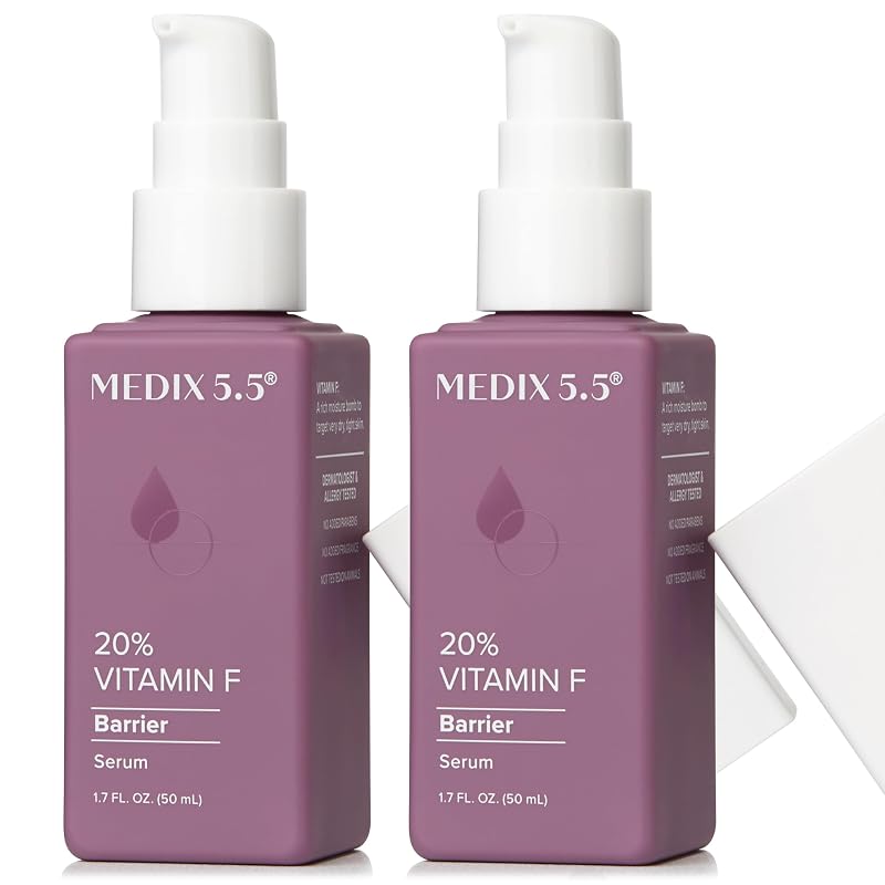 Medix 5.5 Booster de Vitamina F 20% com Vitamina E para Corpo e Rosto, Pacote com 2