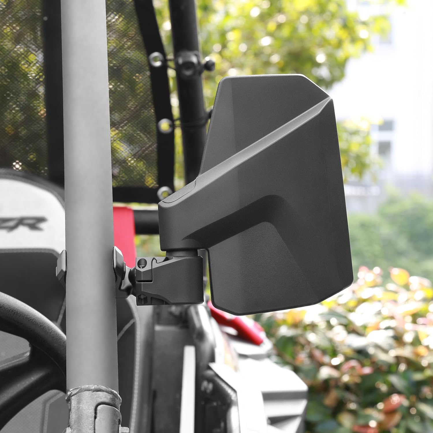UTV Side Mirrors – Fits almost all UTVs (except full doors)，Compatible with Polaris RZR Ranger、Can am Commander Defender、Honda Pioneer Talon SXS、Kawasaki Mule KRX，Yamaha Wolverine YXZ,RTV