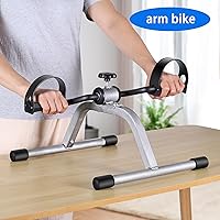 Vista 3 de Pedal Exercise mini Exercise Bike for Leg and Arm Recovery Exercise Lightweight and Portable Floor Bike