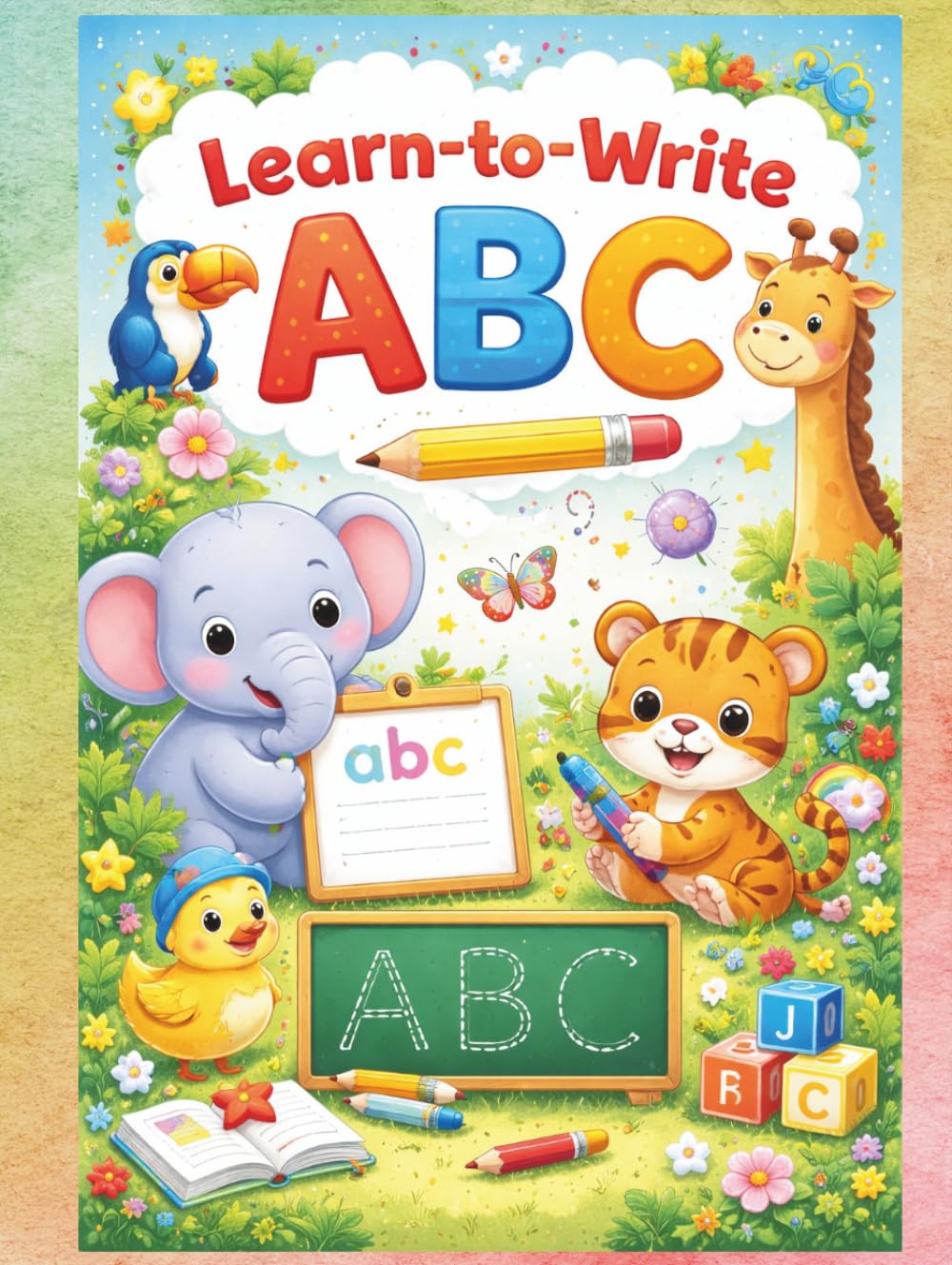 Learn-to-Write ABC: First Letters Writing, Line Tracing and Fun Colouring, AGES 3+ (Early Learning)