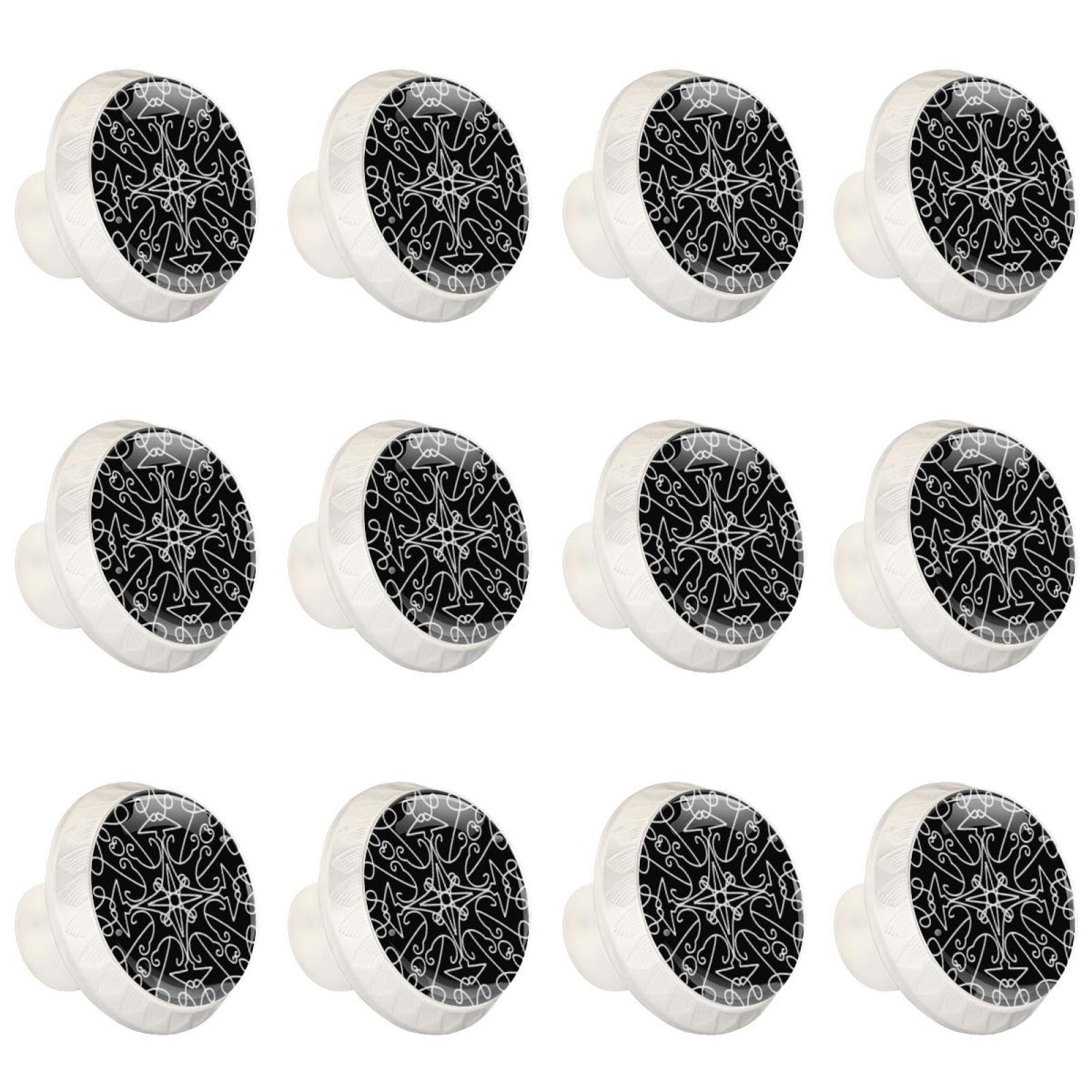 Boutons de tiroir en verre pour poignée de cuisine et armoire de chambre