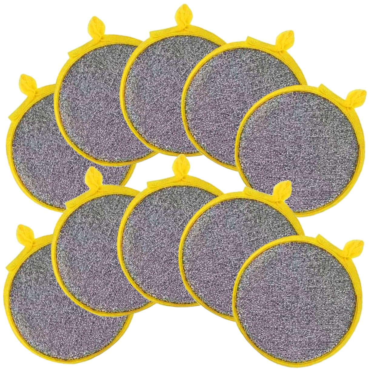 Amosfun 60pezzi Spugne Per Lavare Piatti Spugne Doppio Lato Per Pulizia Efficiente e Rapida Anti-grease e Resistenti Per Cucina e Casa