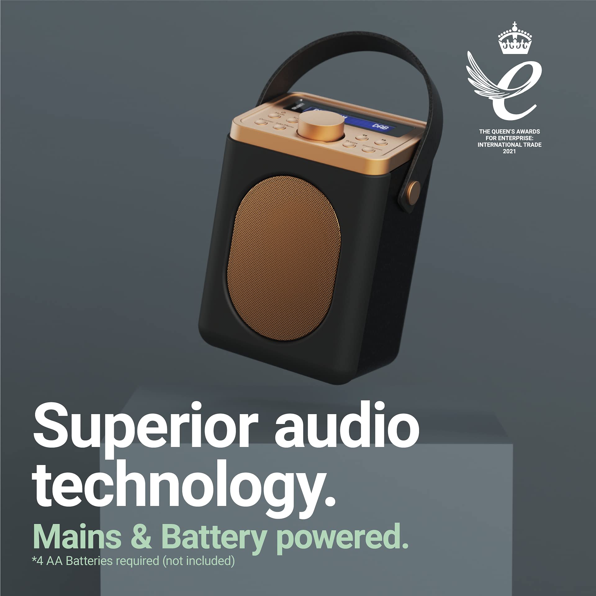 Buy MAJORITY Little Shelford Portable Radio Bluetooth Connectivity