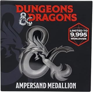 Fanattik Dungeons & Dragons Limited Edition Ampersand Medallion