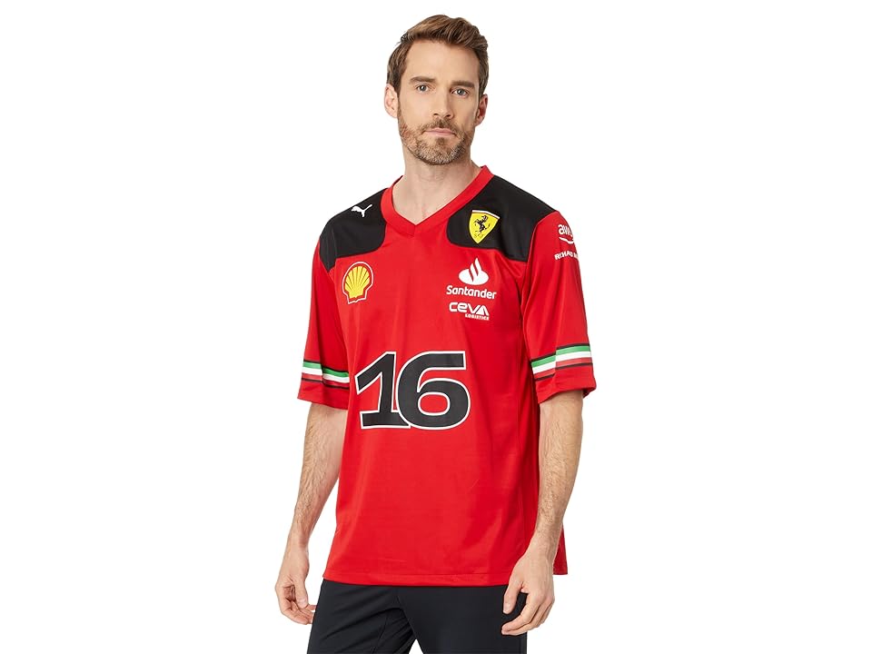 PUMA Ferrari SF American Football Jersey (Rosso Corsa/Clc) Men's Clothing INTERNATIONAL SHIPPING