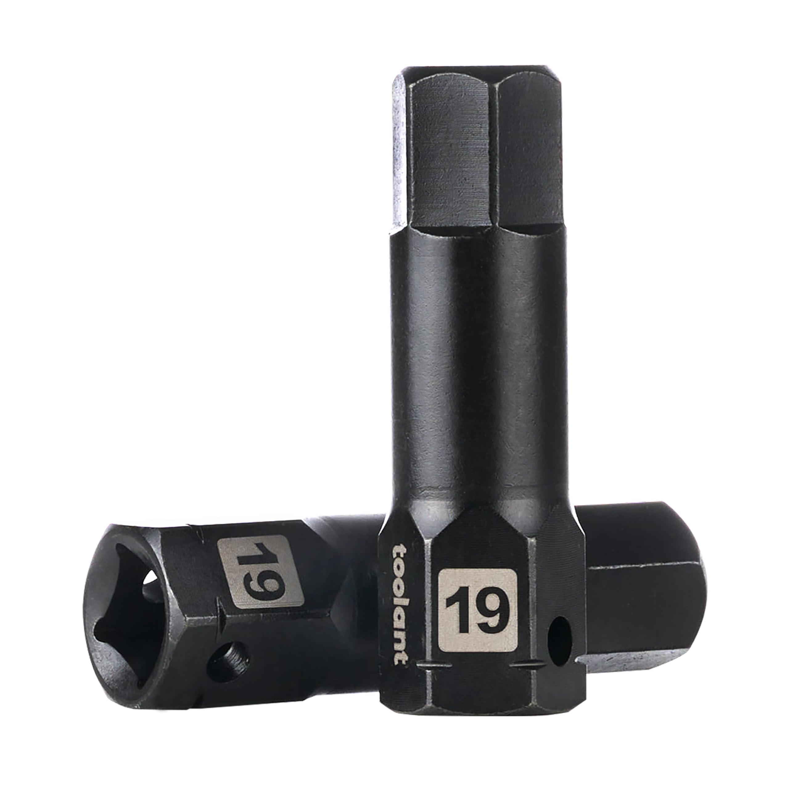 toolant 1/2-Inch Drive 19mm Impact Hex Bit Sockets 2-Piece