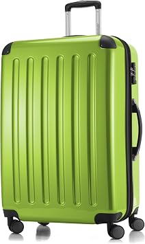 Hauptstadtkoffer - Alex - Hardshell Suitcase, Large Luggage, 4 Double Wheels, TSA, 75 cm, 119 liters, Applegreen
