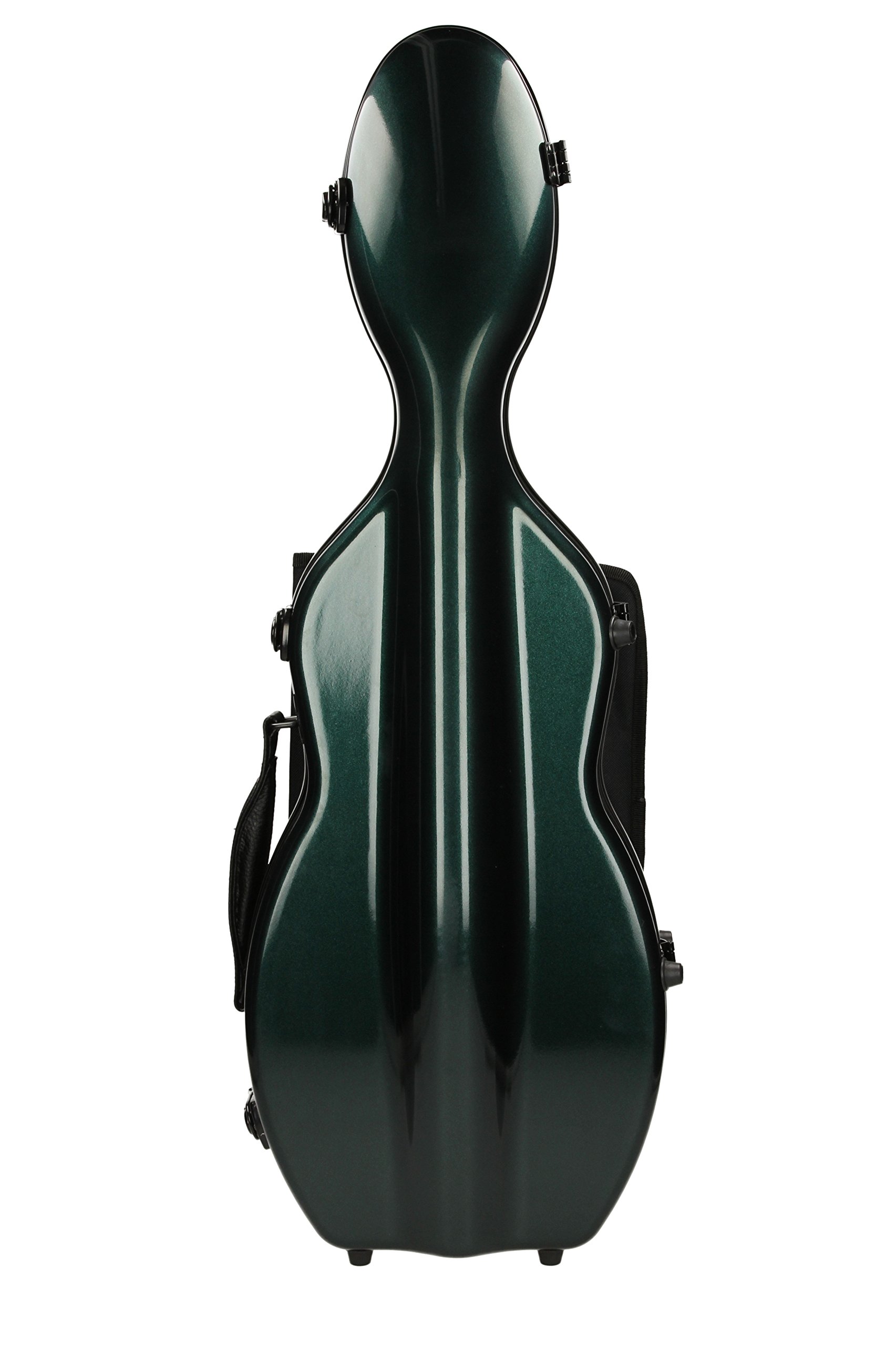 M-Case Valigetta in Fibra di Vetro Ultra Light per Violino 4/4 Verde