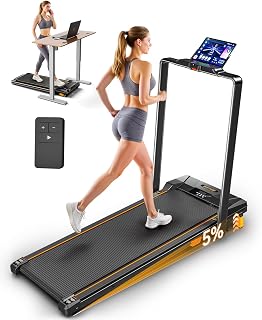 Walking Pad with Incline, BestGod Treadmills for Home 330lbs Capacity Walking Pad Treadmill Portable Under Desk Treadmill, 2.5HP Compact Treadmills Walk Pad with Remote Control