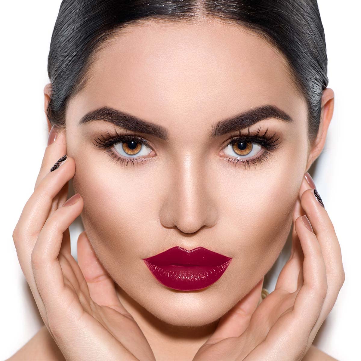 Lotus Make-Up Ecostay Matte Lip Lacquer | Rose Bloom | Red | 4g - Image 3 thumbnail
