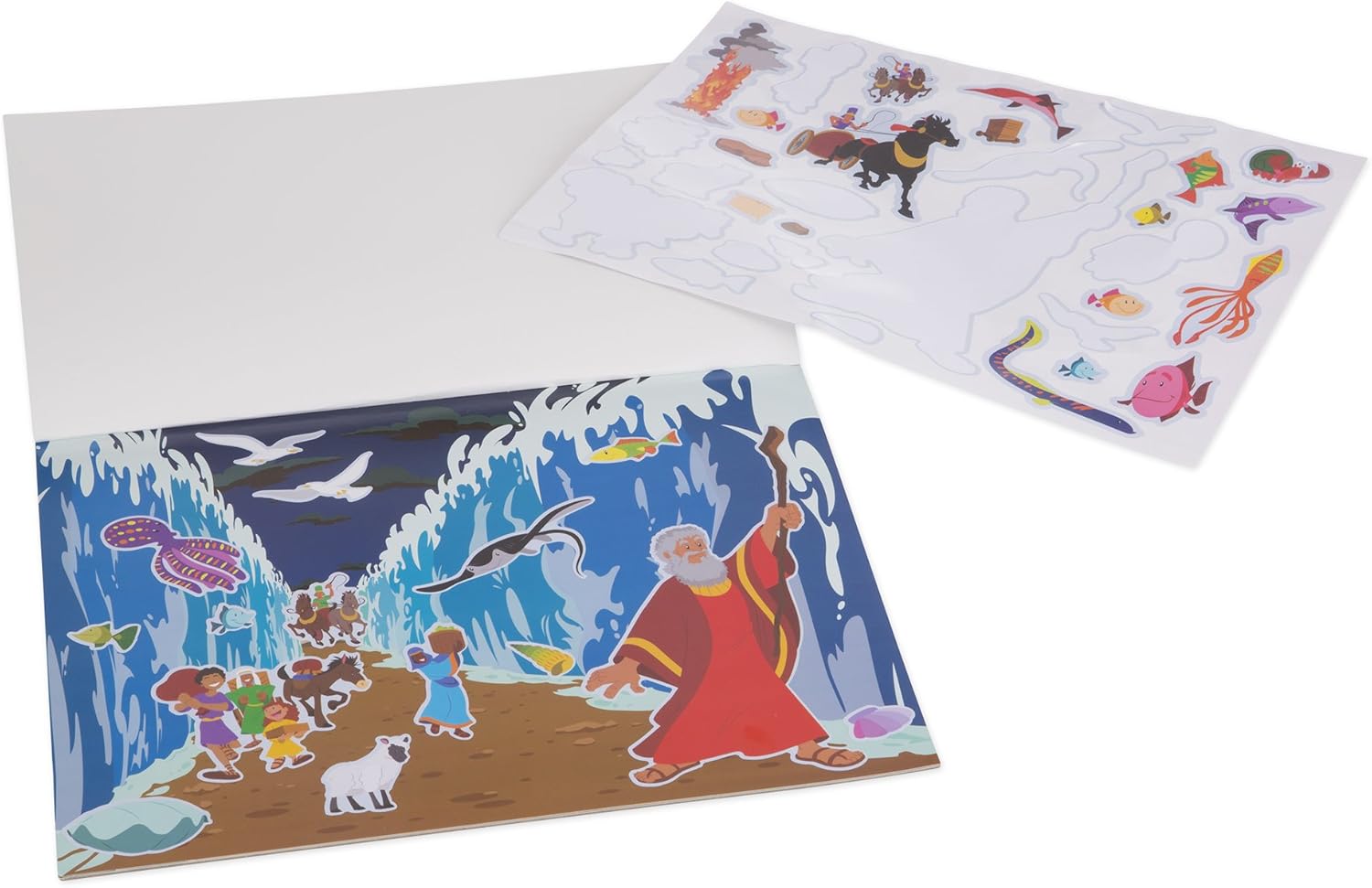 Melissa & Doug Reusable Sticker Pads Set: Bible Stories
