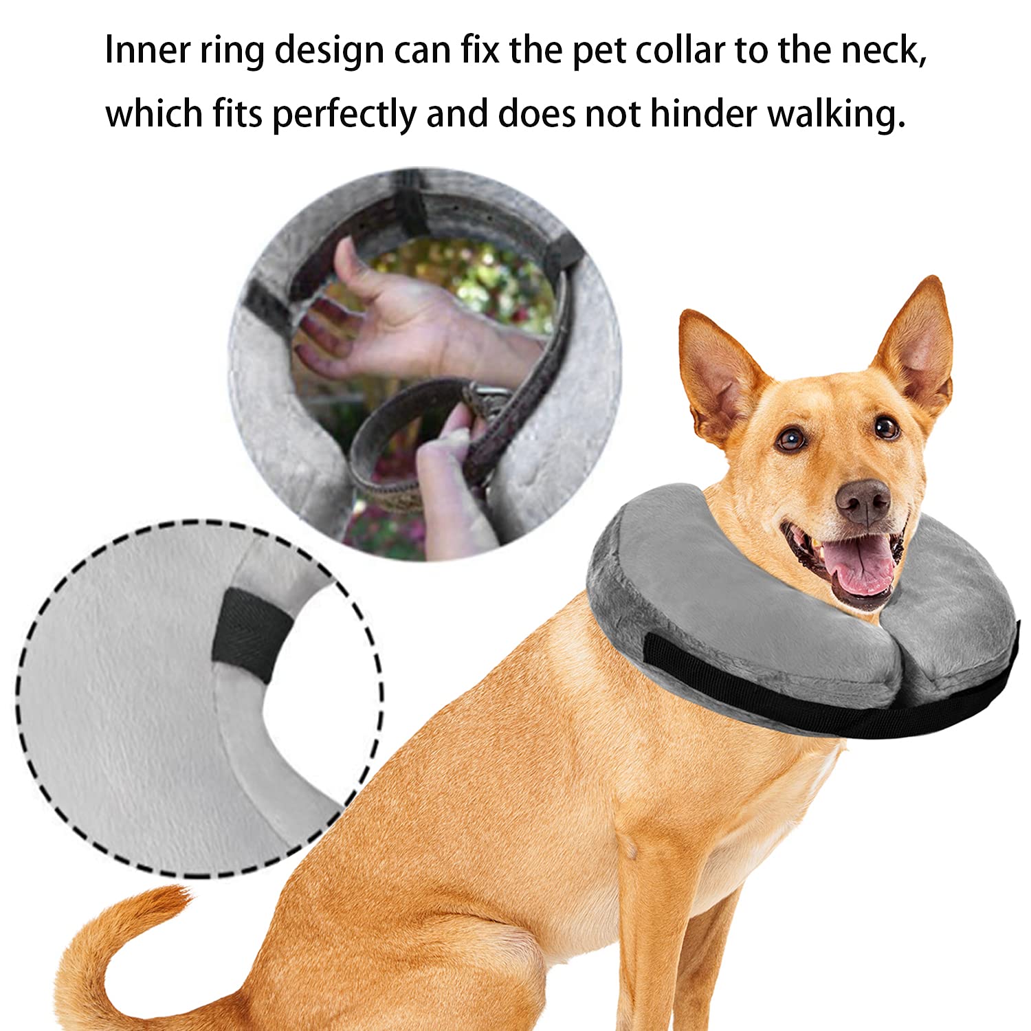 Well Good Inflatable Collar For Dogs And Cats, Large/ XLarge atelier