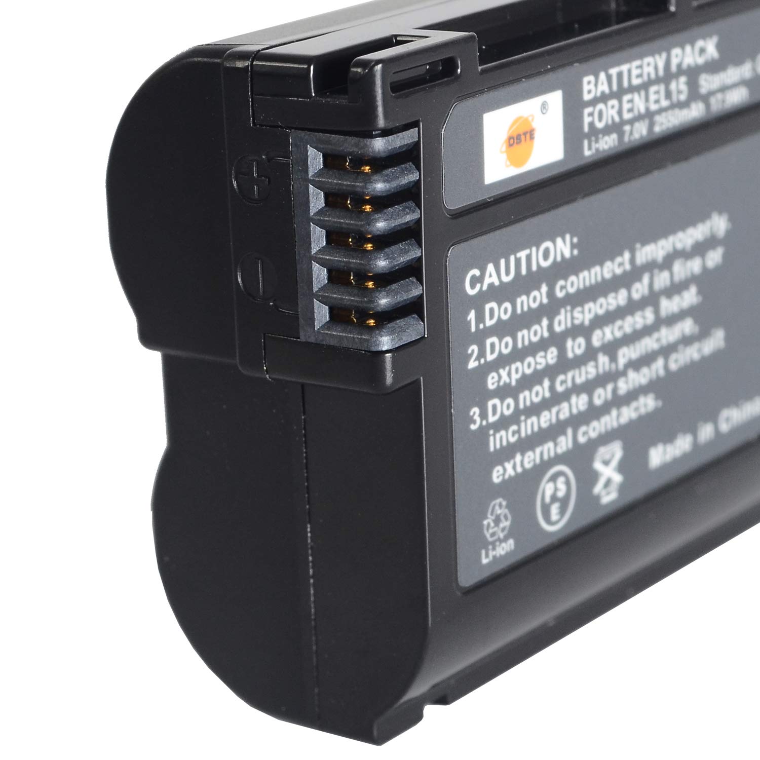 DSTE mb-d18 battery grip con telecomando a infrarossi funzione + 2 x EN-EL15 batteria per fotocamera digitale reflex Nikon D850