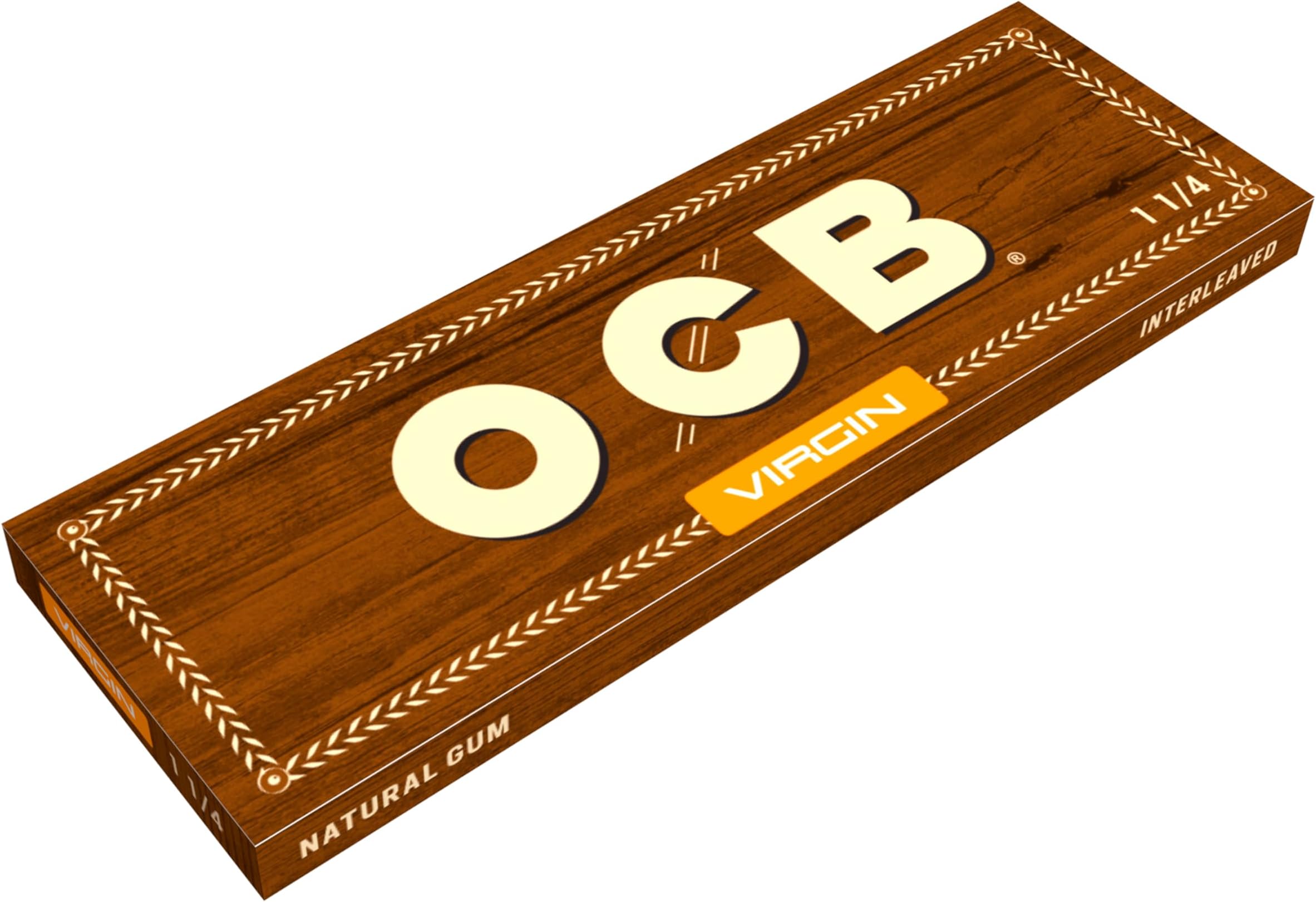 OCB Rolling Papers Unbleached Virgin 1 1/4 (78mm) 24 Booklets