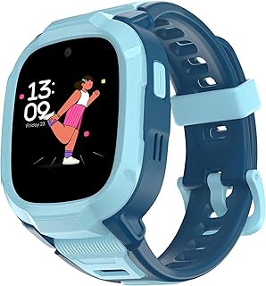 Noise Junior Explorer 2 Smart Watch for Kids with 4G SIM Compatible, 2-Way Video & Voice Calling, Geofencing, Real Time Location Monitoring via Google Maps, IP68, SOS Emergency Alerts (Frost Pop)