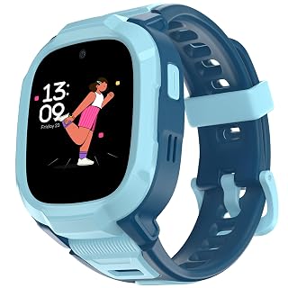 Noise Junior Explorer 2 Smart Watch for Kids with 4G SIM Compatible, 2-Way Video & Voice Calling, Geofencing, Real Time Location Monitoring via Google Maps, IP68, SOS Emergency Alerts (Frost Pop) - Amazon product rated Grade B