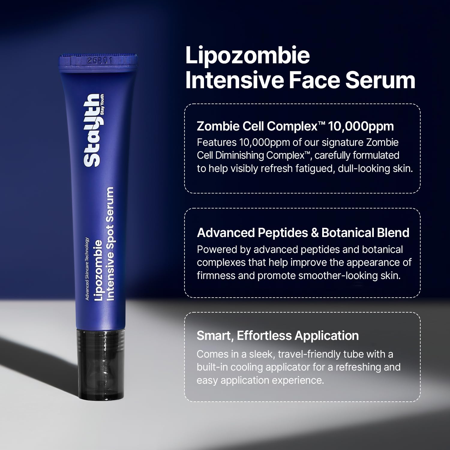 Wrinkle Spot Treatment Serum - Korean Skincare Anti-Wrinkle Brightening Serum with Peptides and Fermented Extracts for Glass Skin, Radiance & Hydration Support (15ml / 0.5 fl. oz) - Image 4