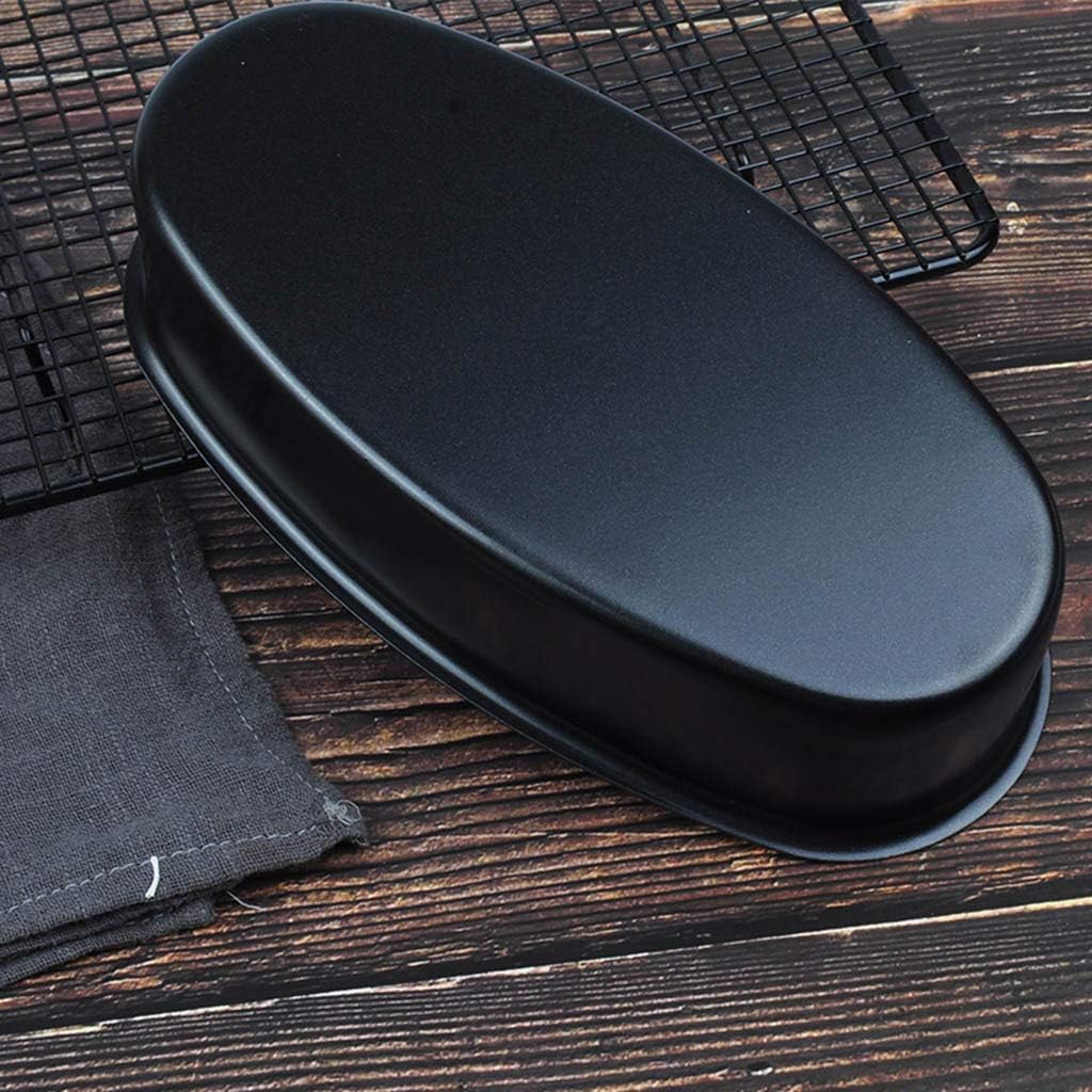 Antss Molde Ovalado para Pan Y Tarta De Queso, Bandeja para Hornear, Utensilios De Cocina para Horno DIY, Moldes para Pan Antiadherentes para Hornear Pan De 9 Pulgadas