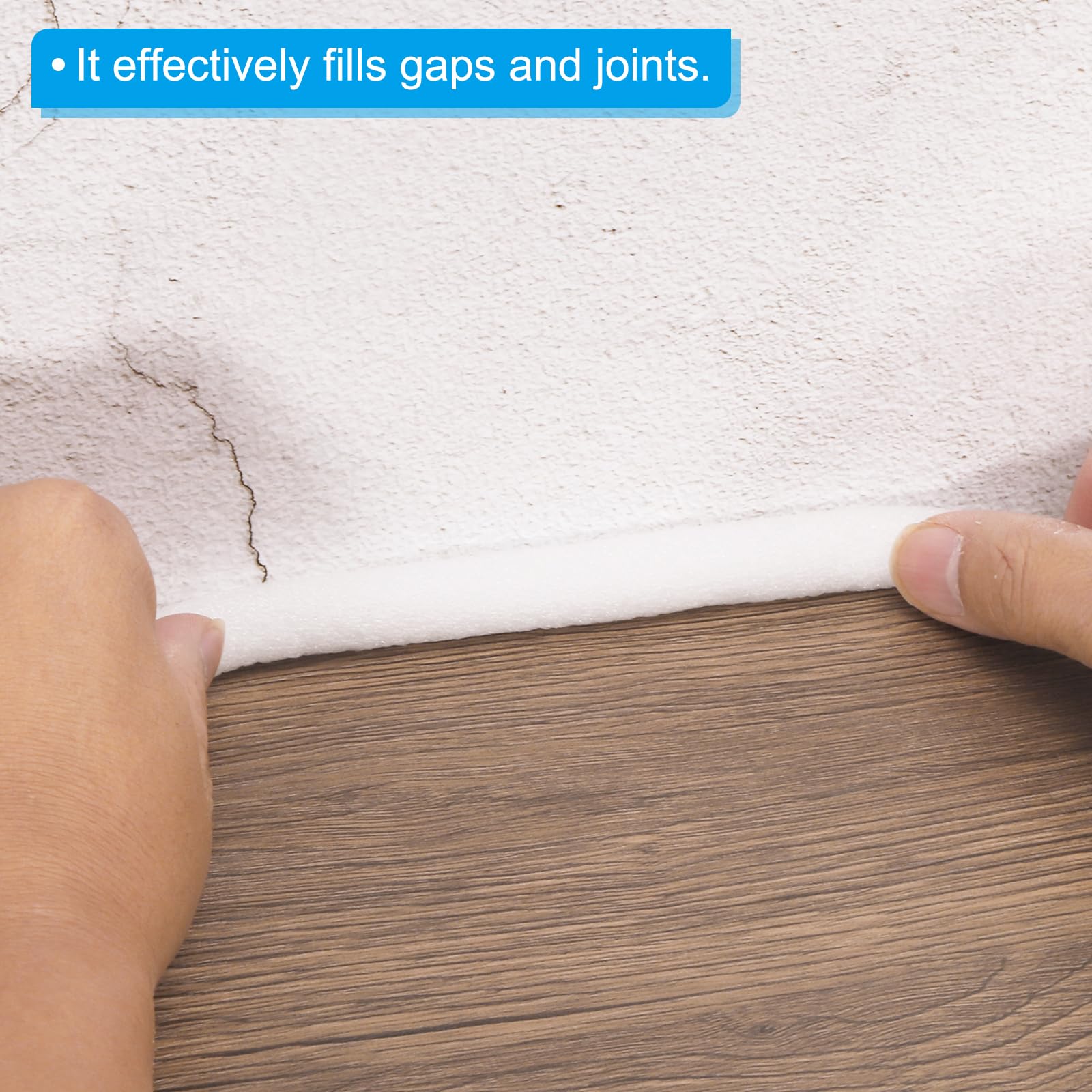 PATIKIL 23/32" X 32.8 Pies Backer Rod para Huecos Y Juntas, 2 Uds Rollos de Espuma de Calafateo para Rellenar Grietas Y Juntas, Sellador de Junta de Espuma para Hogar Automóvil