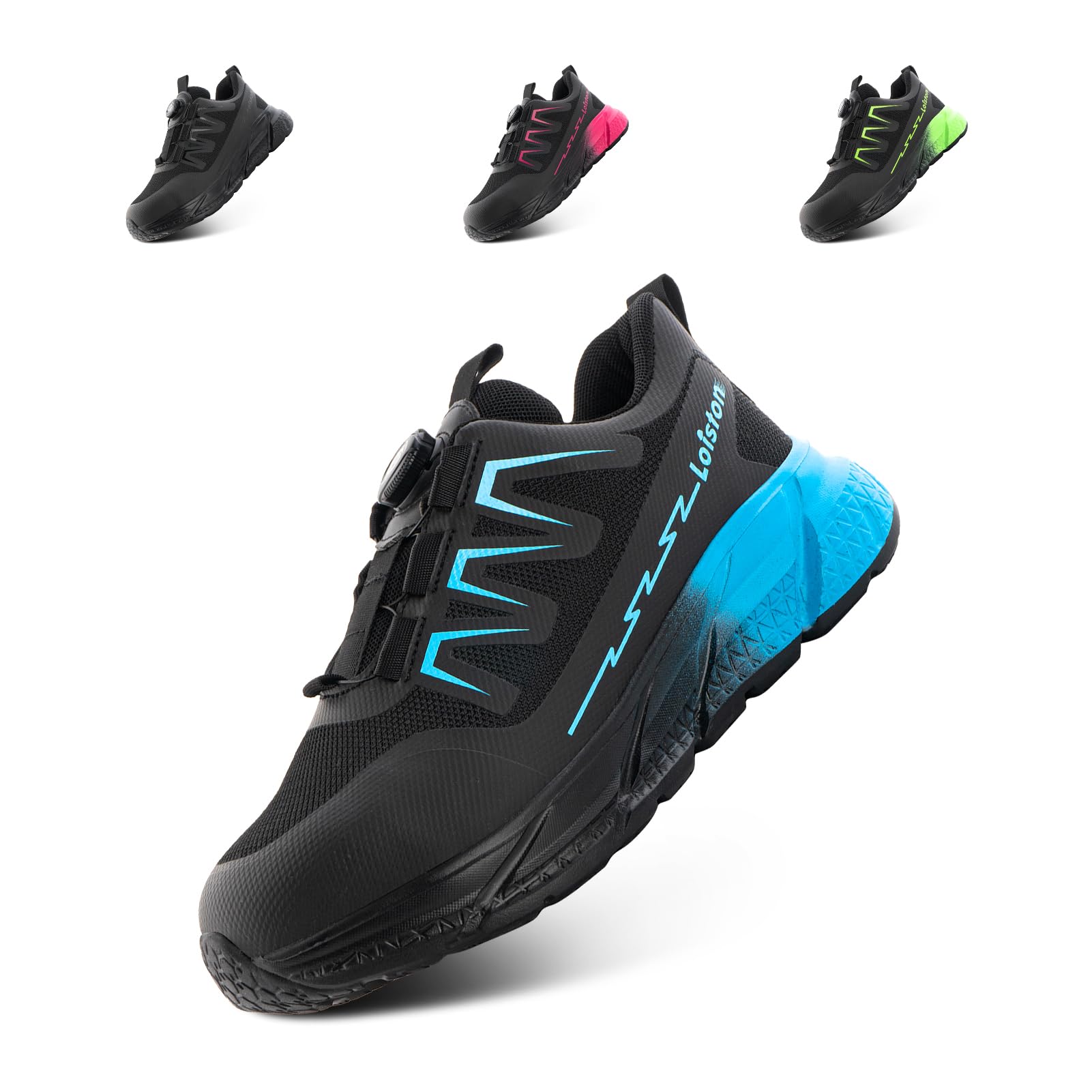 Scarpe Antinfortunistiche Donna Scarpe da Lavoro Donna Scarpe Sicurezza Antiscivolo Leggere Blu Chiaro NT3 EU38
