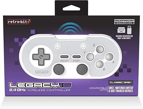 Retrobit Legacy 16 Manette Sans Fil Gris Pour Switch Pc Steam Raspberry Pi Snes Android 2 4 G Amazon Fr Jeux Video Retrobit Legacy 16 Manette Sans Fil Gris Pour Switch Pc Steam Raspberry Pi Snes Android 2 4 G Amazon Fr Jeux Video