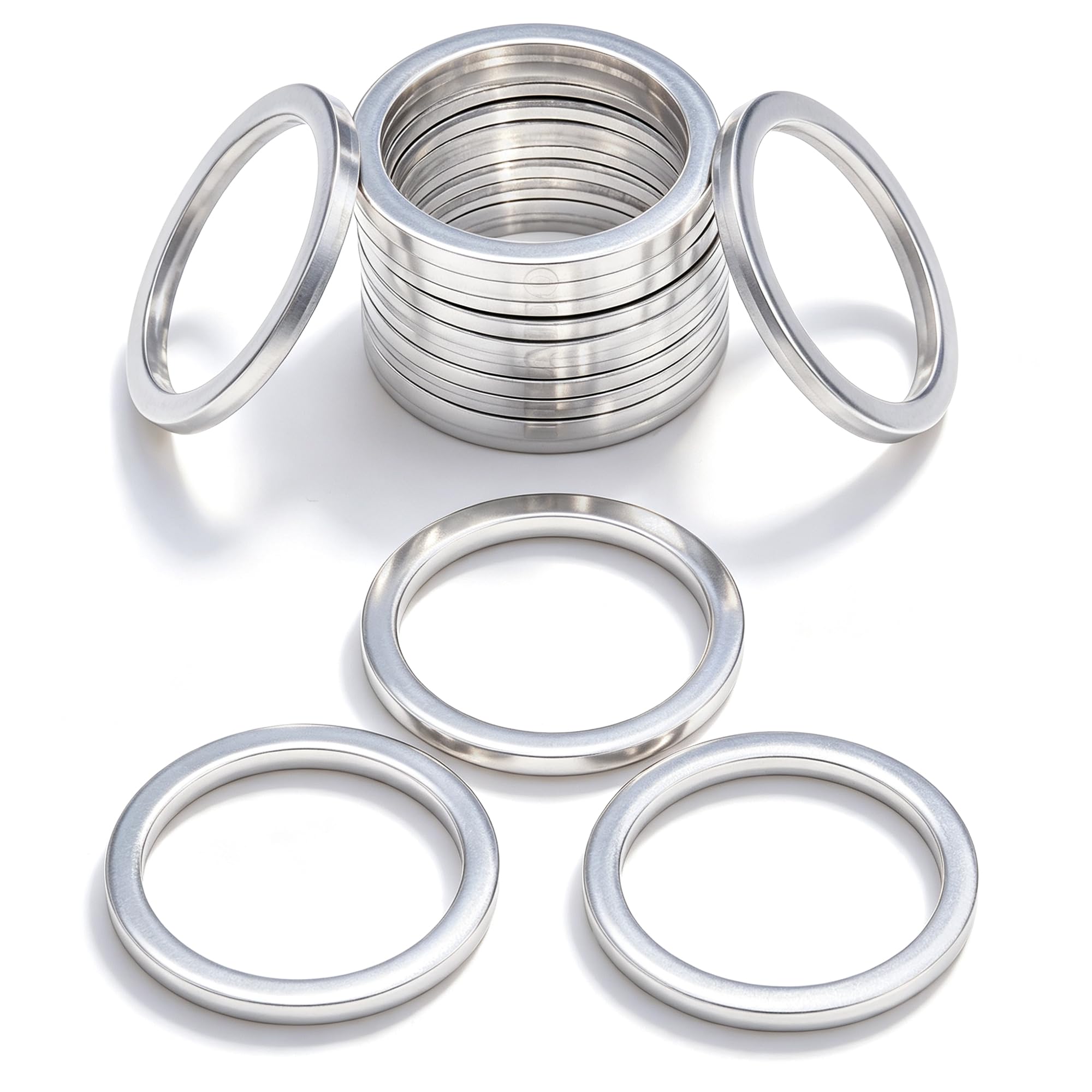 15PCS M16 Oil Drain Plug Gasket Crush Washer Seals Compatible with BMW Motorcycle and Auto for 07119963252