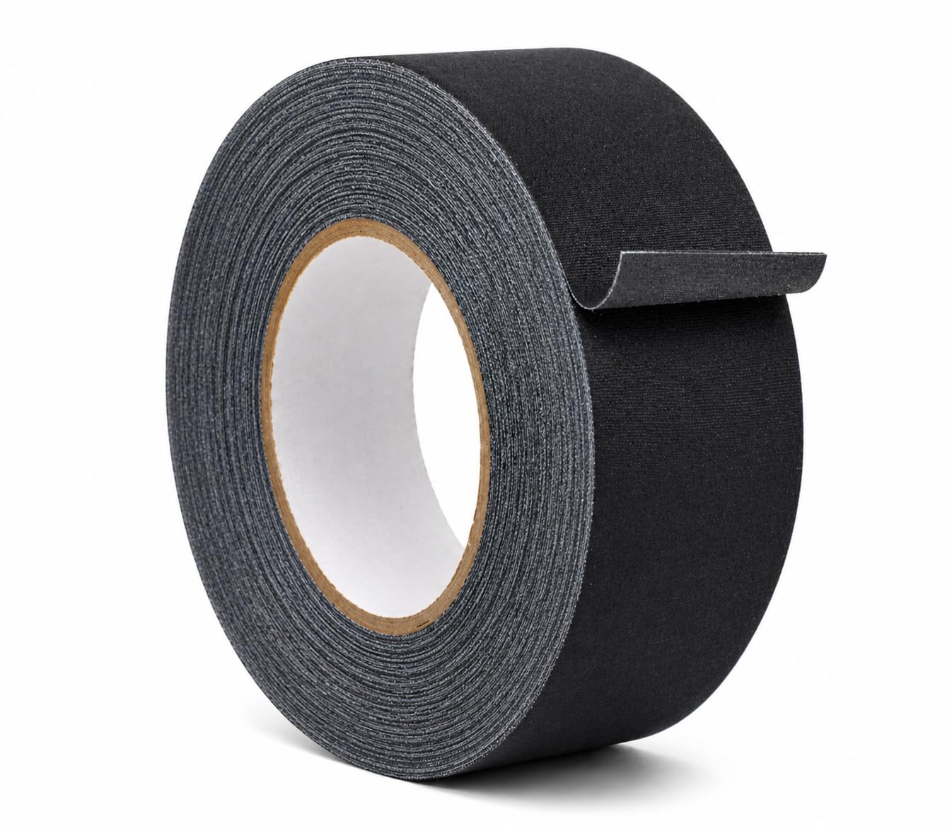 WOD Professional Grade Black Gaffer Tape - Made in USA - 3 in. x 50 yds. (16-Rolls) No Sticky Residue, Cables, Non Reflective, Hand Tearable, Gaff Cloth Trade Shows, Concerts