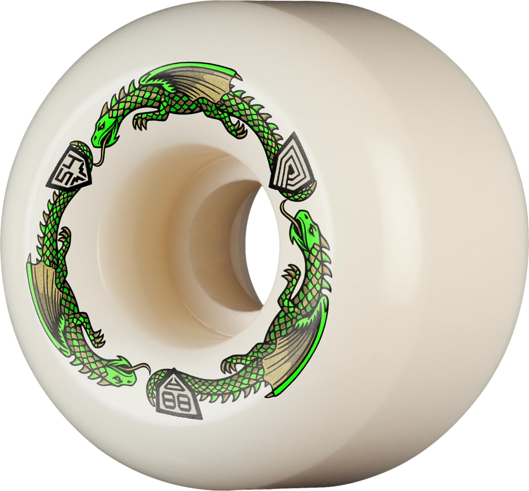 Powell Peralta Dragon Formula Skateboard Wheels 88A, A2, 54mm x 39mm