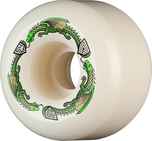 Powell Peralta Dragon Formula - Ruedas para patineta 88A, A2, 2.126 in x 1.535 in