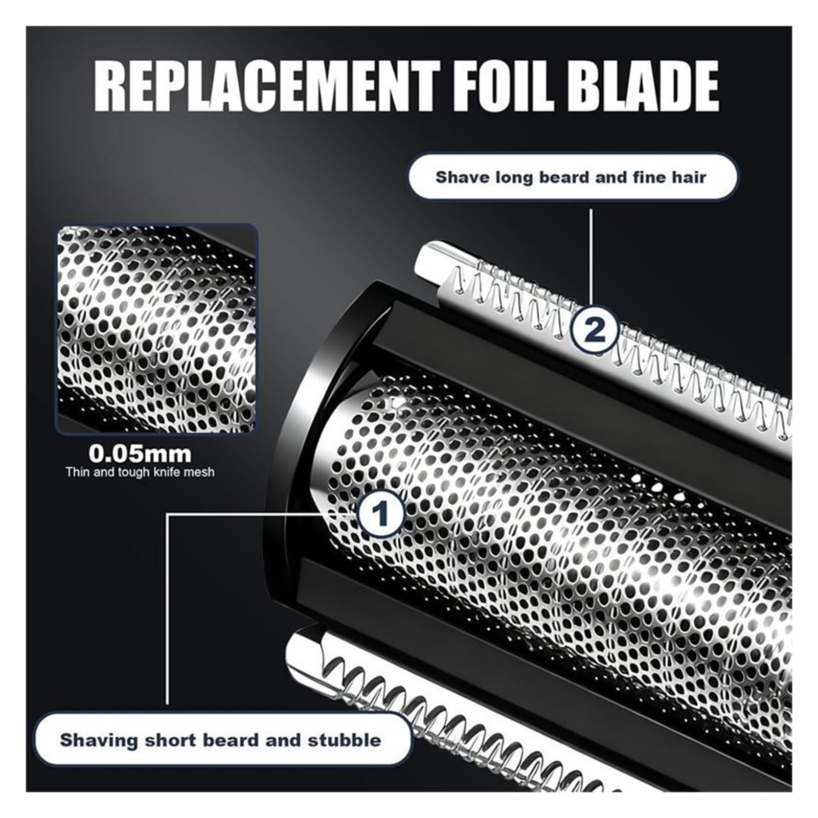 Cuchillas de repuesto for afeitadora, compatibles con MANSCAPED, | Recambio de cabezal de afeitadora de lámina de repuesto Ultra Skinsafe for cortacésped 5.0