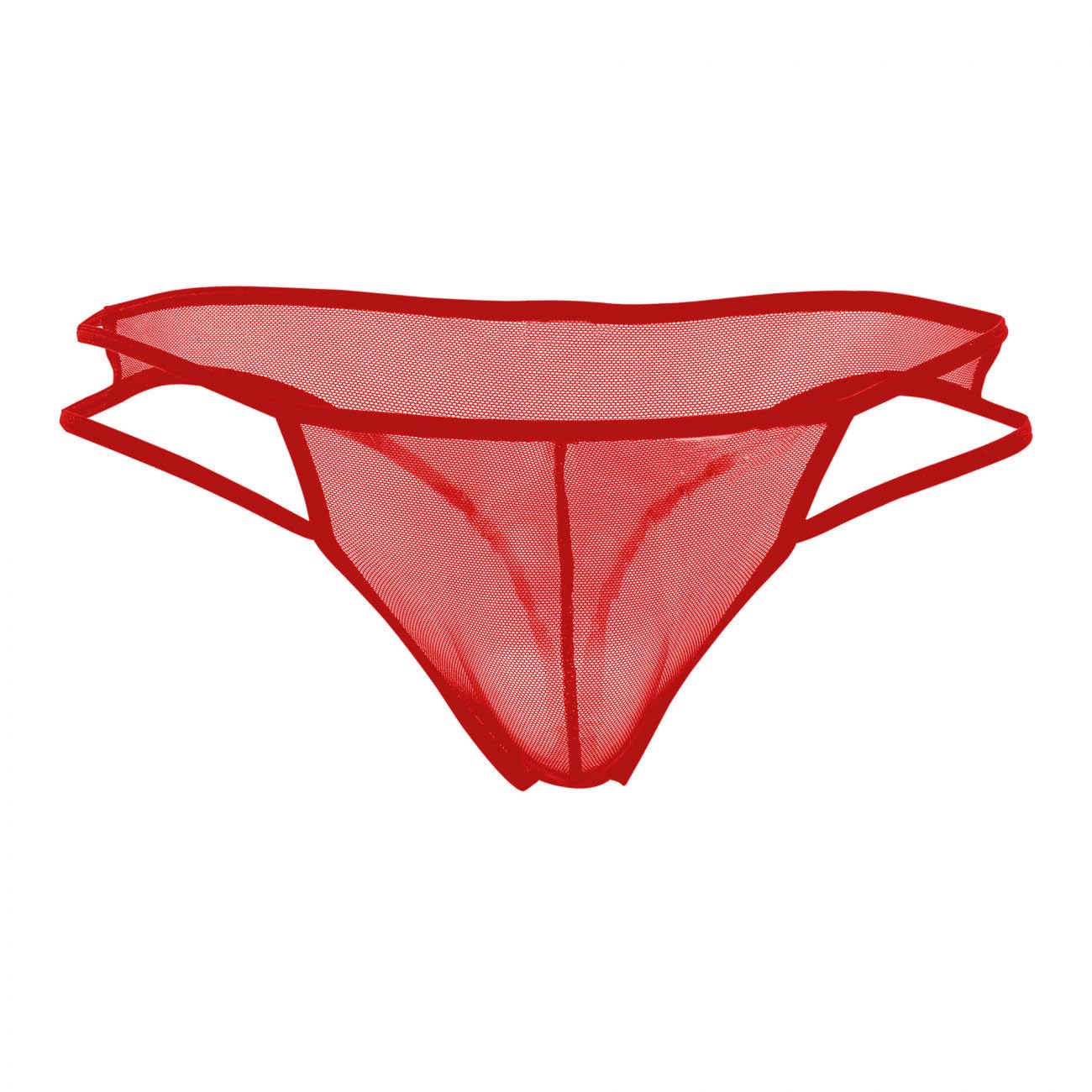 xenza Men's Transparent Mesh G-String Brief | G-String Design | Lightweight & Breathable | Night Underwear Regular Size (S, M, L)-picture-22
