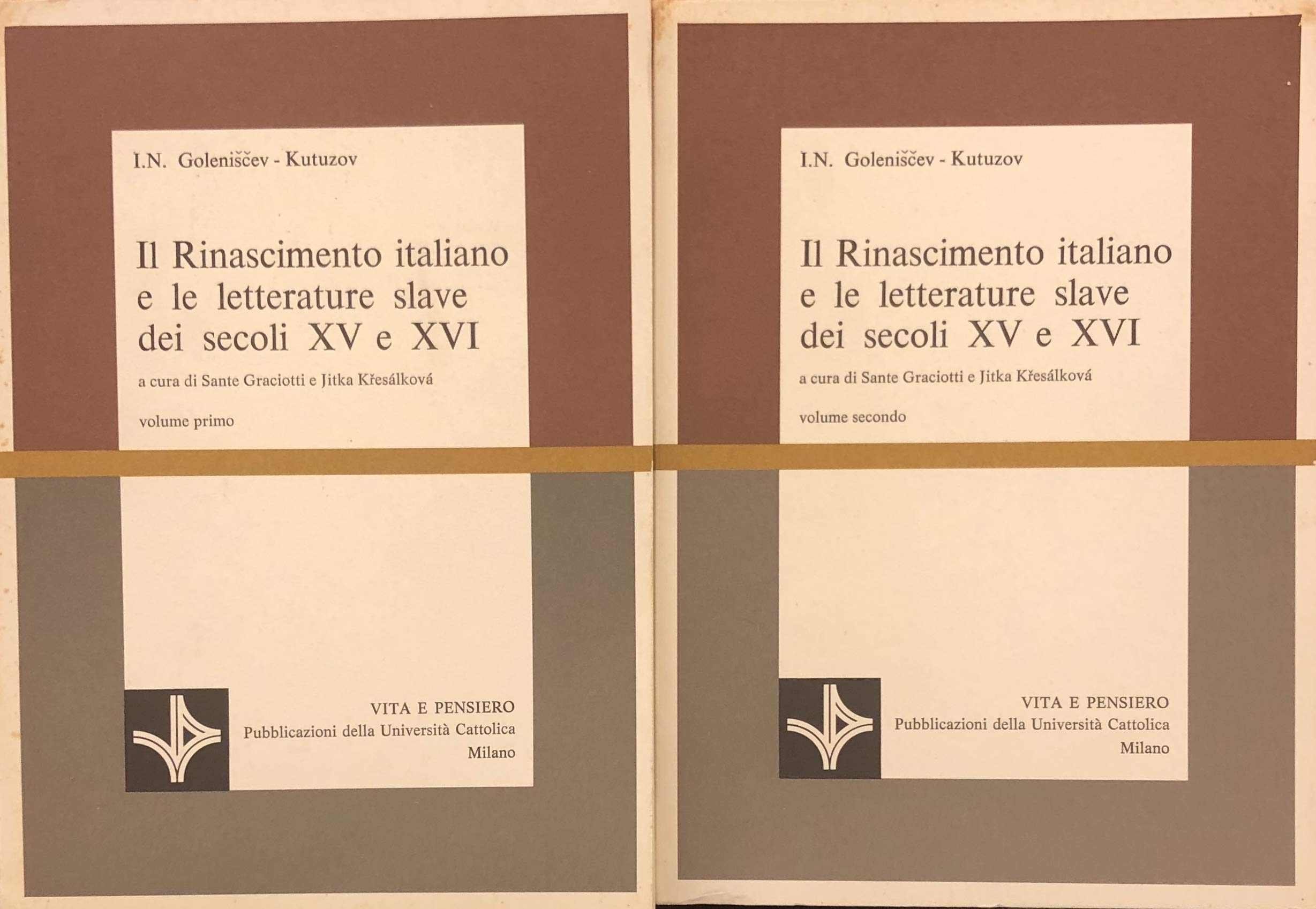 Il Rinascimento italiano e le letterature slave dei secoli XV e XVI