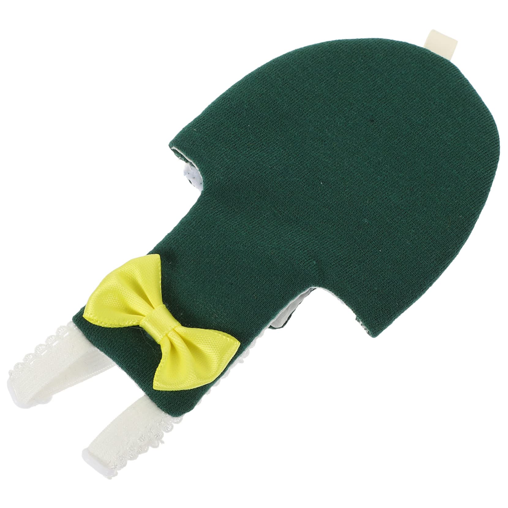 BESPORTBLE 5pièces Costume De Vol pour Oiseaux Culotte Réutilisable pour Perroquets Et Petits Oiseaux Vêtements Décoratifs Ajustables Facile à Nettoyer Motif Foncé