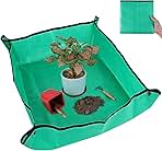 Azureblue Plant Repotting Mat for Indoor Plants Potting Soil Mix, Waterproof Plant Repotting Tray, Potting Mat Gardening Tray for Indoor Potting Succulents Cactus Orchid Pots (26.8