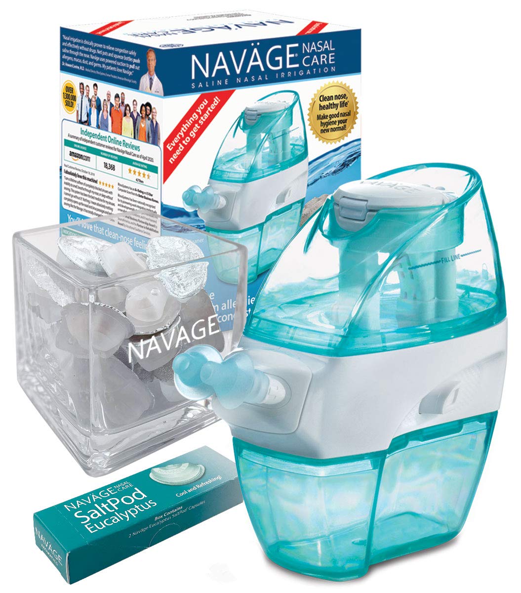 Buy Navage Nasal Care Spa Bundle Navage Nose Cleaner with 20 SaltPods