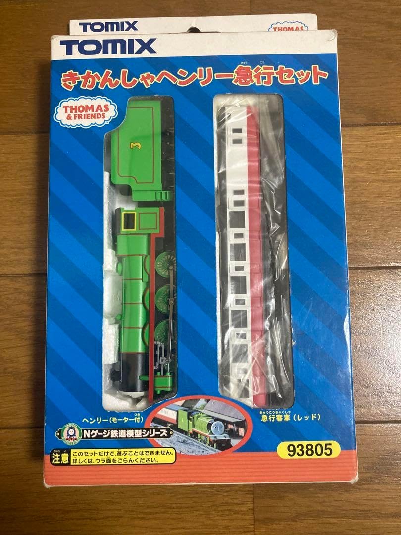 93805 きかんしゃヘンリー急行セット ラ*き様 【中古】TOMIX