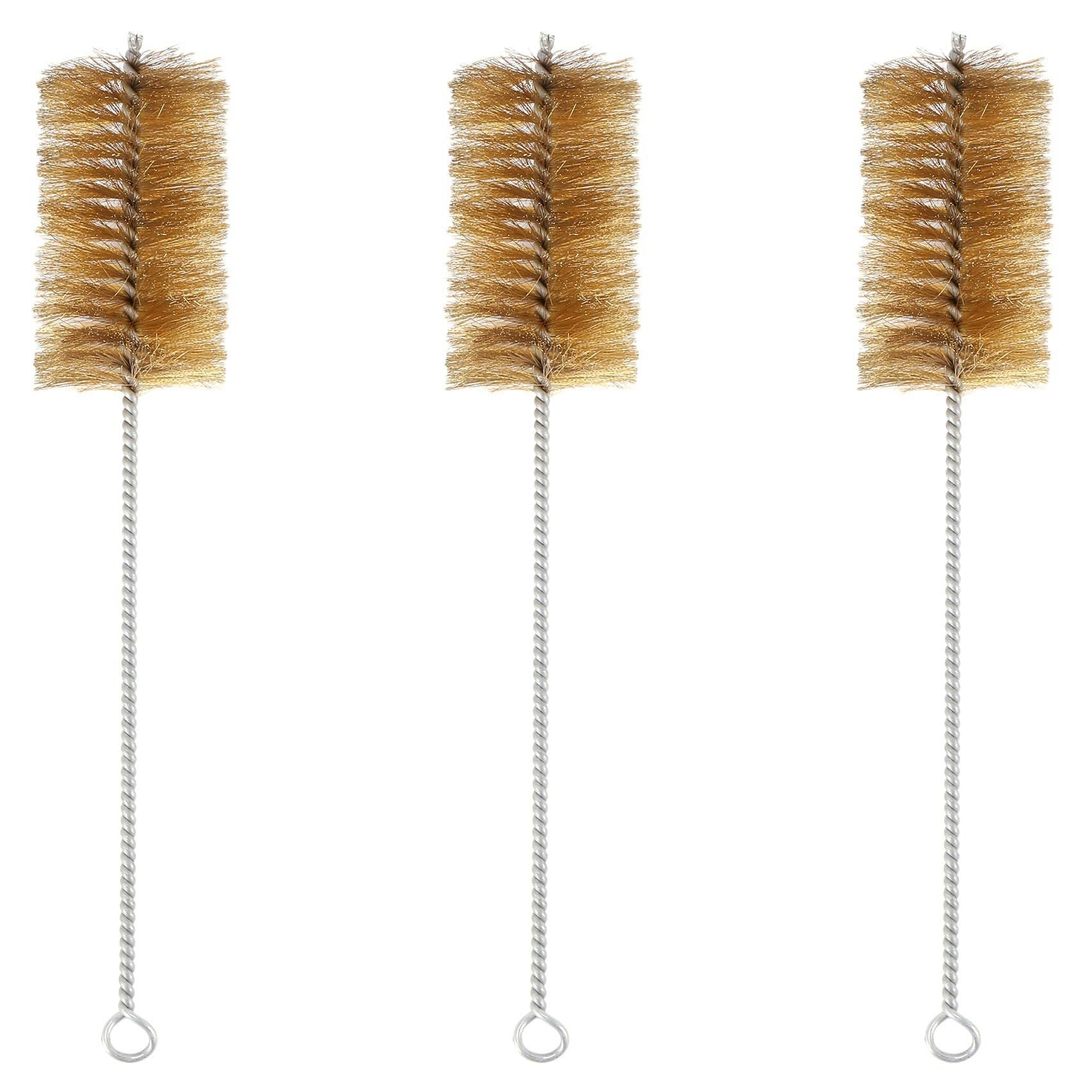 Jnchdghwa Silver&Copper 3X Copper Wire Pipe Tube Chimney Cleaning Brush 60Mm Dia
