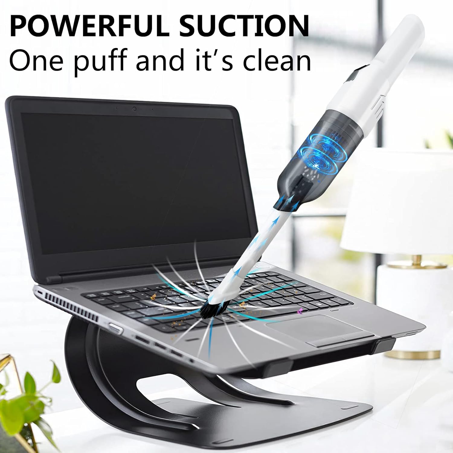 PeroBuno Keyboard Cleaner|Desk Vacuum, Mini Vacuum for Desk, 9000Pa Cordless Computer Vacuum Keyboard Cleaning kit for Car Interior Detailing Home and Office Dust Cleaning : Electronics