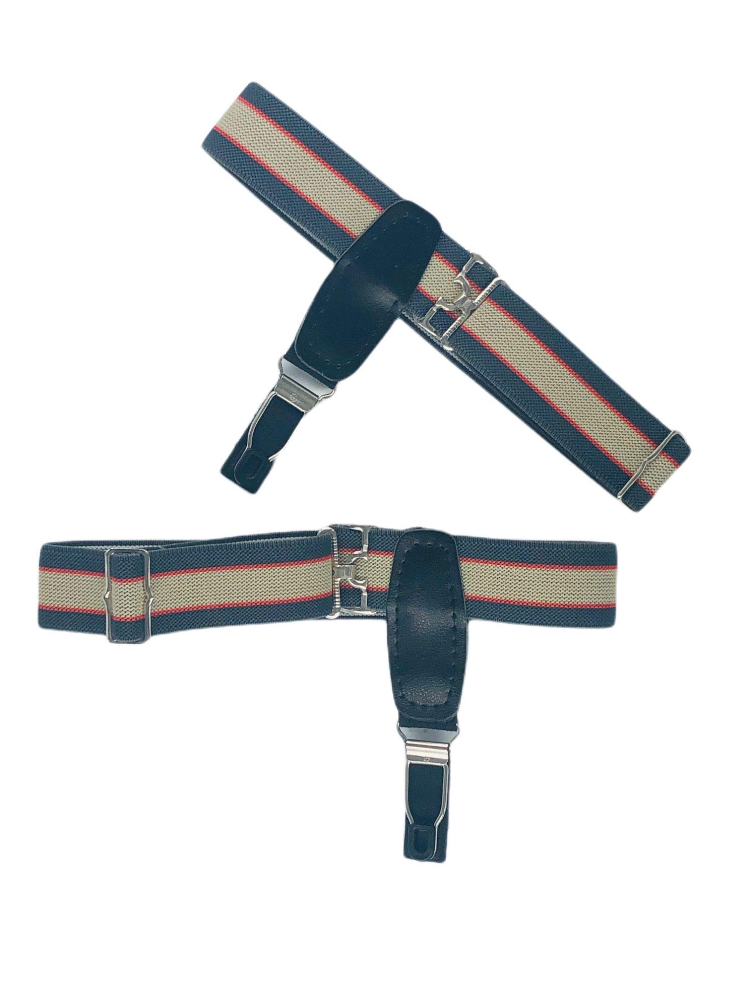 TellisweltTelliswelt Men's Luxury Sock Suspenders Garter Socks Extra Longer Model 0-7