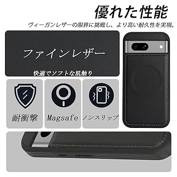 めんた Amazon.co.jp: Havaya Pixel 7a ケース 手帳型 MagSafe
